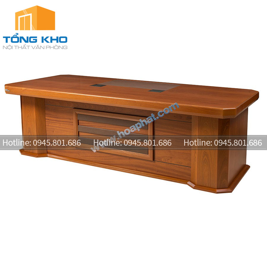 Bàn làm việc giám đốc gỗ Veneer DT1890V15