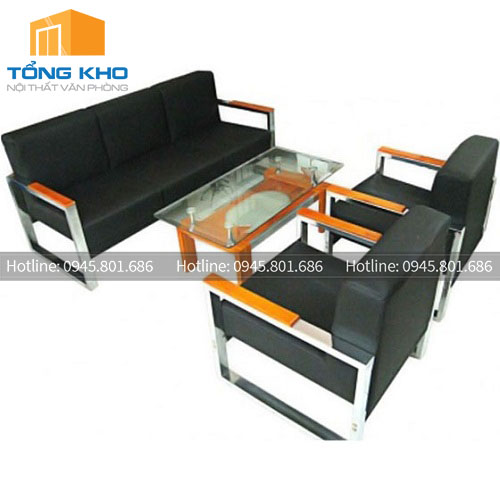 Sofa da công nghiệp Hòa Phát SL90