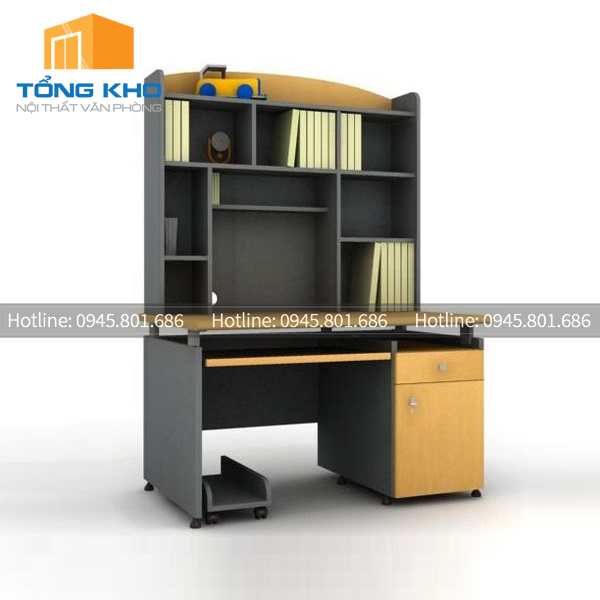 Điểm danh 3 mẫu bàn học liền giá sách Fami được yêu thích nhất