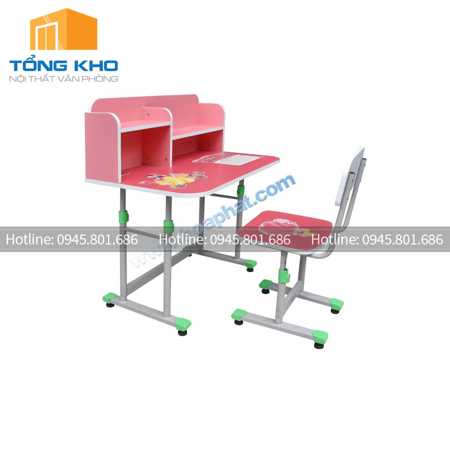 Update các mẫu bàn ghế học sinh cấp 1, 2 Hòa Phát 2019