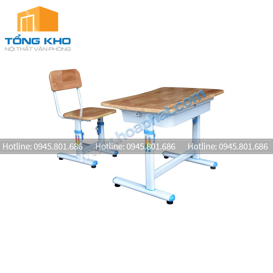 Update các mẫu bàn ghế học sinh cấp 1, 2 Hòa Phát 2019