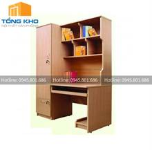 Bàn học sinh liền giá Hòa Phát BK406