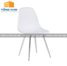 G42 Ghế tĩnh khung thếp mạ,đệm nhựa