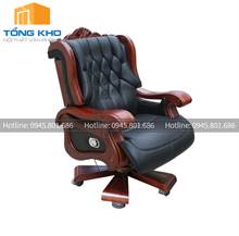 TQ22 ghế xoay lãnh đạo da thật cao cấp 