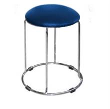GD05B-M-PVC ghế đôn chân sắt mạ hòa phát,đệm giả da PVC