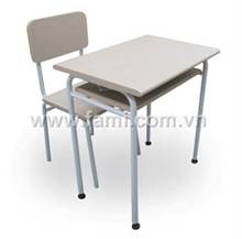 Bộ bàn ghế học sinh trung học F-BHS-02S + GHS- 02S